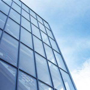 Противопожарный витраж для внешнего фасадного остекления / серия FRM7336